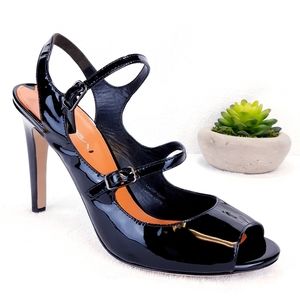 VIA SPIGA ROSEANNE PEEP TOE PUMPS